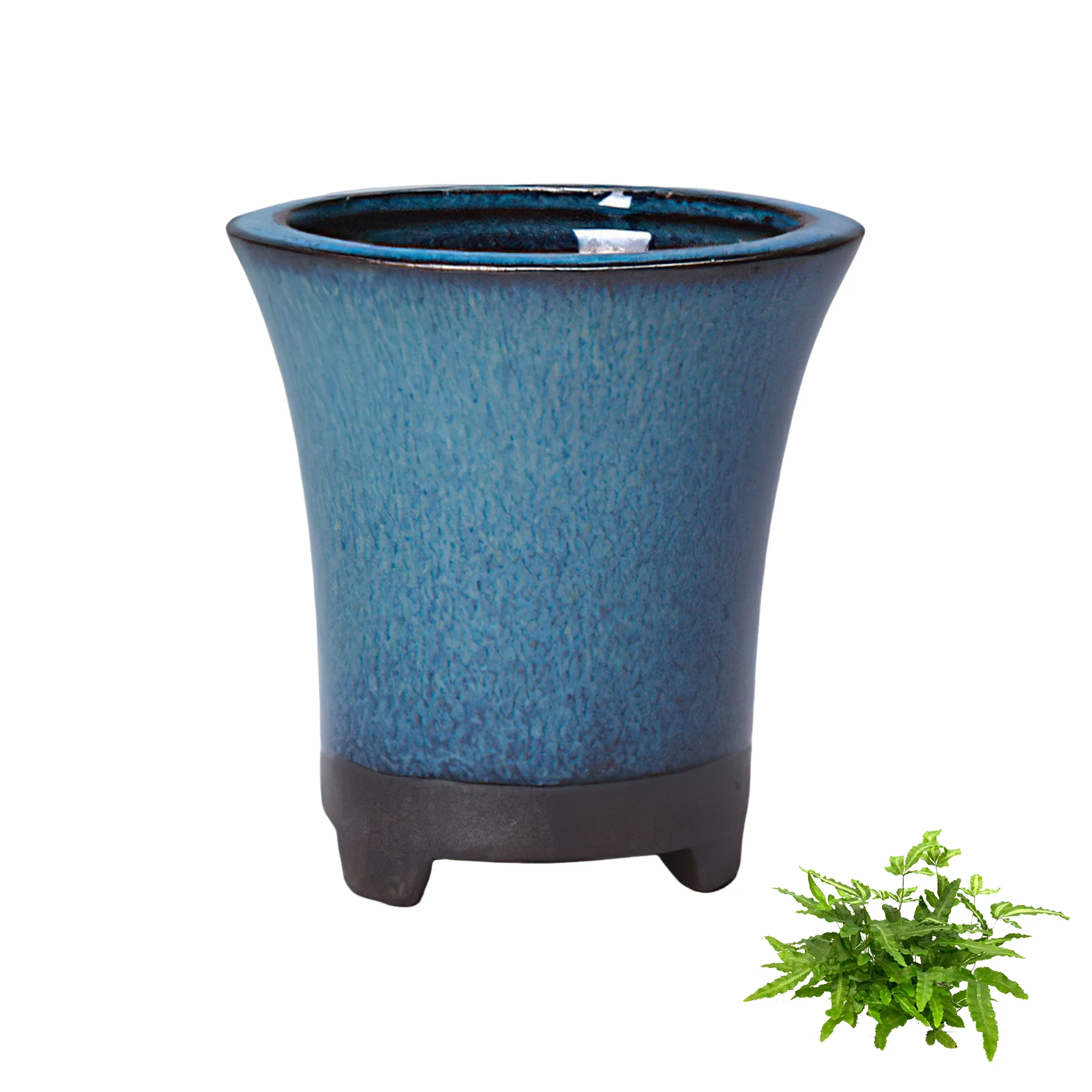Ceramiczne doniczki z otworem odprowadzającym wodę Trwała doniczka z materiału zapobiegającego pękaniu do roślin wewnętrznych i zewnętrznych