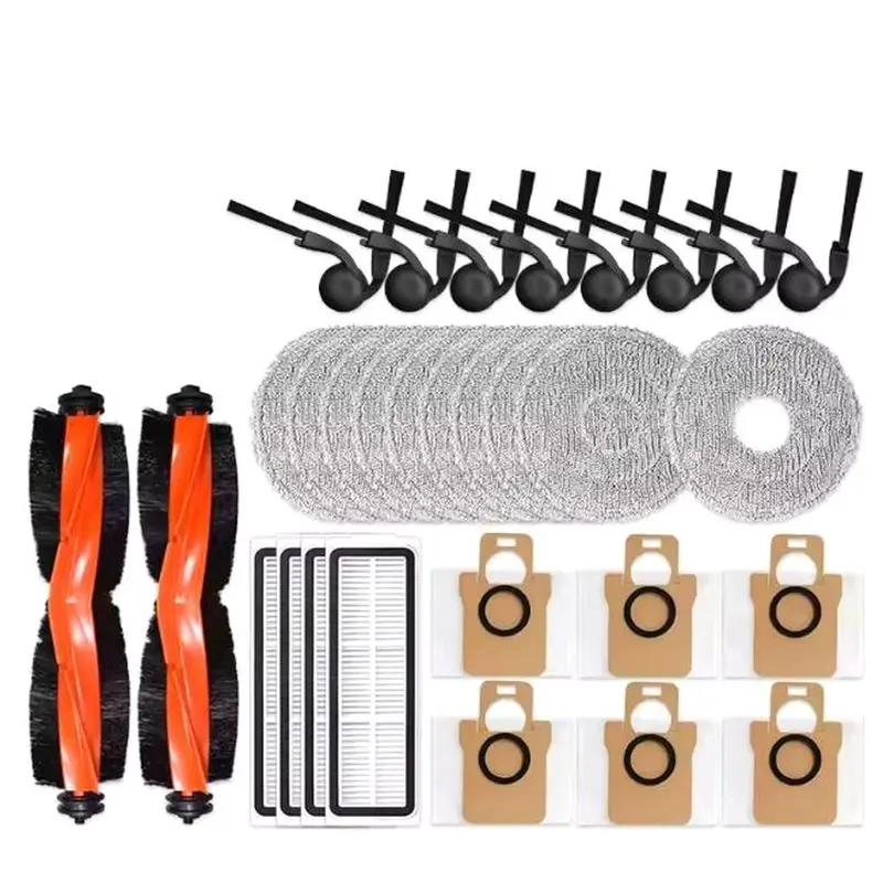 B51CNEW! For Robot Vacuum 5 / OV31GL Cleaner Accessories Main Brush Side Brush Hepa Filter Mop Cloth Dust Bag Parts Spare