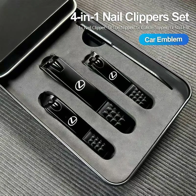 

Car Sticker Car Emblem Nail Clippers Set Manicure Tools Gift For Lexus RX300 IS200 IS250 ES350 Ct200h UX250h NX300h RX350 ES300