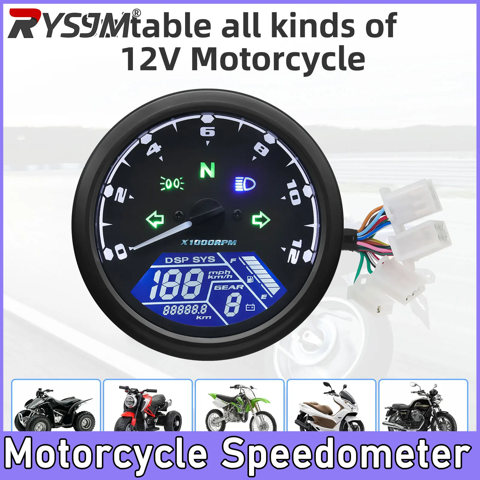 #79 Trending Motorcycle Tachometers Right Now