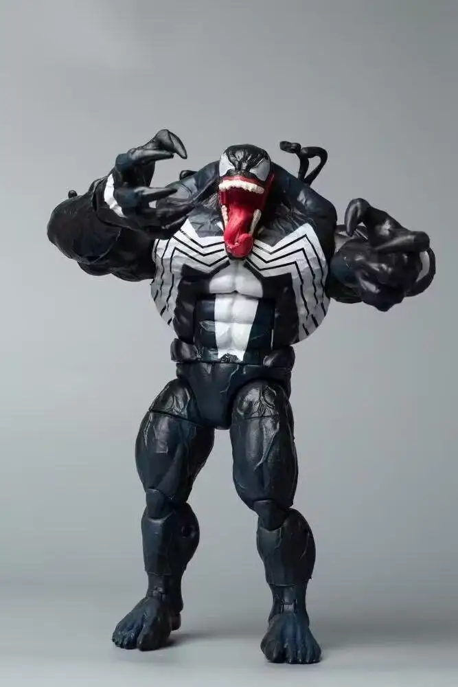 Figurines d'action en Pvc, personnage de la série légendes de 20cm, Version bande dessinée Fat Venom, modèle mobile, poupée de Collection, jouet cadeau de noël