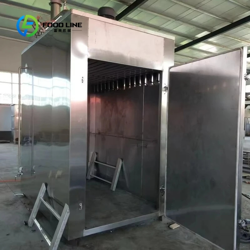 Customized Industrial Automatic Chicken Sausage Food Smoking Furnace for Beef Fish Salmon Smoking Meat Smoker Oven