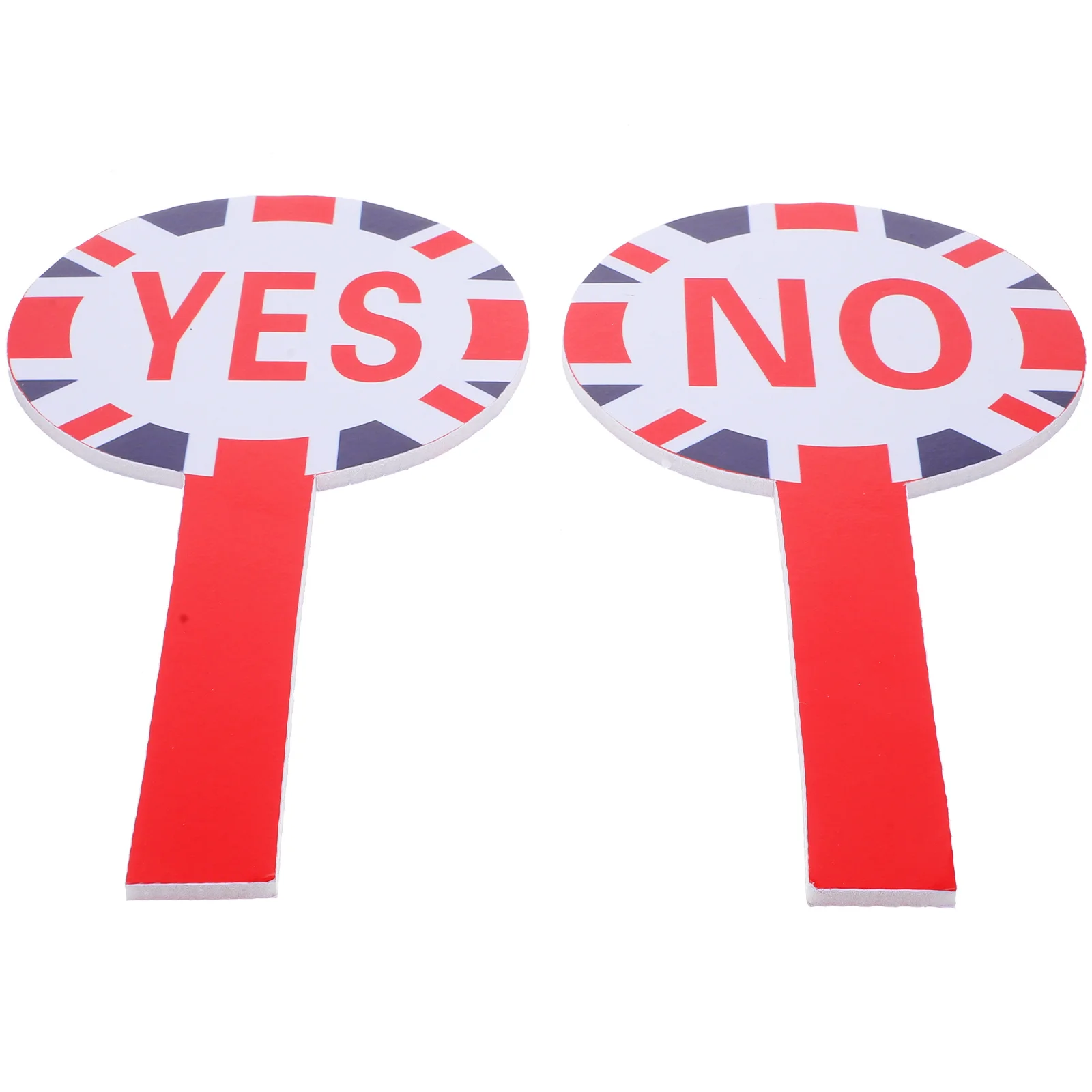 

1Set Voting Board Multipurpose Double-Sided Portable Handheld Paddle Teacher Judging Board Classroom Supply Game Voting