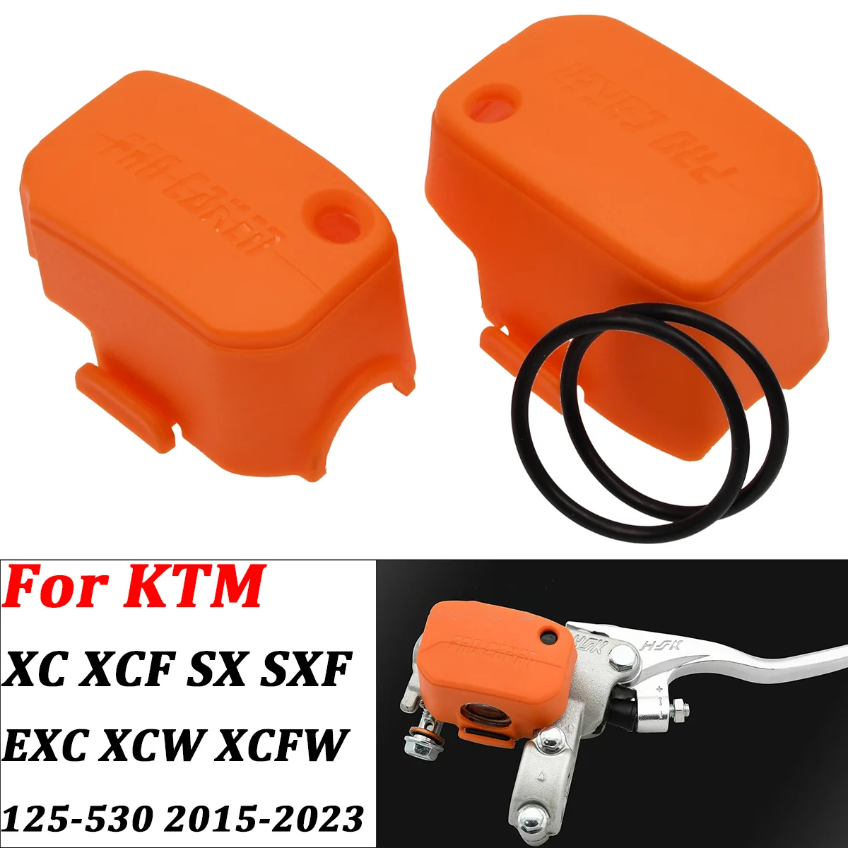 

Motorcycle Plastic Front Brake Master Cylinder Cover Guard Protector For KTM SX SXF EXC EXCF XC XCF XCW XCFW 6 Days 125-530