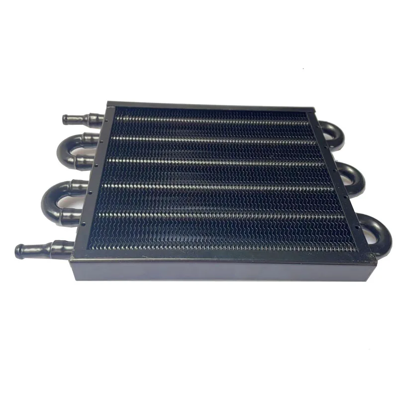 Oil Cooler Aluminum Transmission Oil Cooler 6 Row Automatic Stacked Plate Oil Cooler Radiator