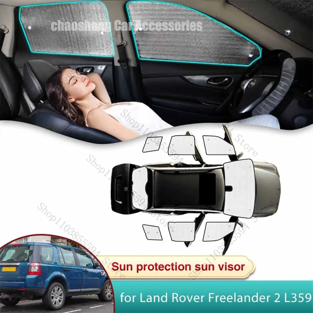 

Car Sun Shade for Land Rover Freelander 2 L359 Land Rover LR2 2007~2015 Auto Sunshade Windshield Privacy Shading Window Anti-UV