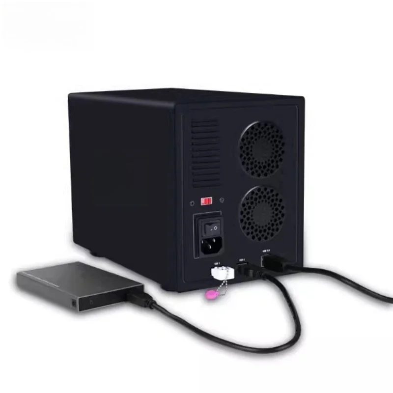 

Multi-disk hard disk storage box sata serial port external 5 disks