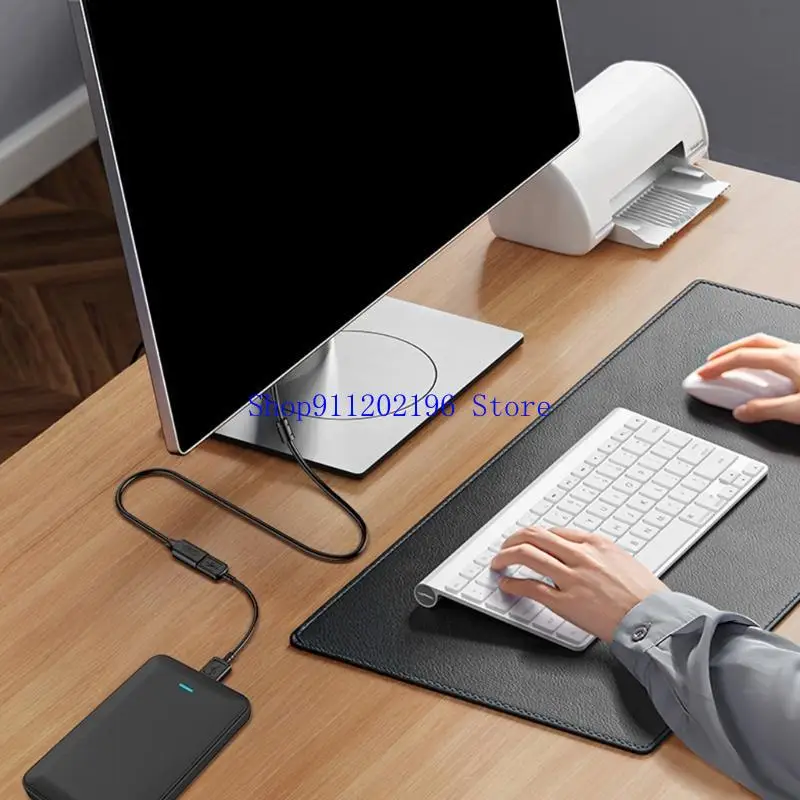 P82A USB 2.0 Extension Cord for Rapid Data Sync and Charging Cable for Use with Keyboards, Mouse, and Cameras