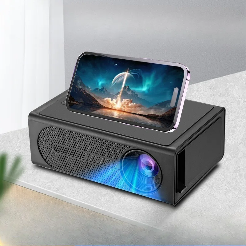 Home Mini Projector Miniature Children's Home Portable Wired Mobile Phone Same Screen Projector