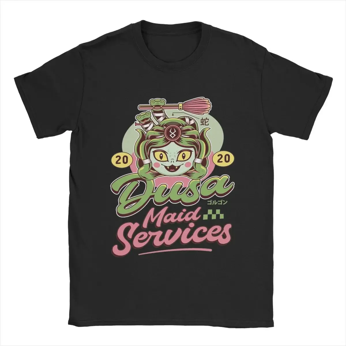 Classic Hades Dusa Maid Emblem Hades Graphic T Shirts for Woman Hot Game Funny Cartoon Design Kawaii Tees 2000s Clothes Y2k Tops