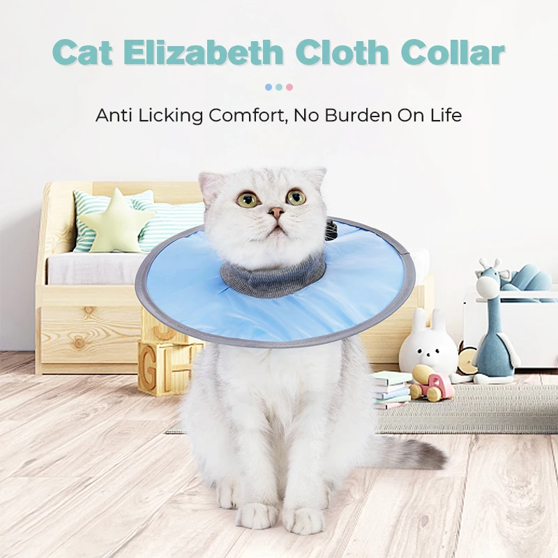 

Pet Collar Protective Medical Cone Health Recovery Elizabethan Collar Adjustable Neck Recover Collar Anti Lick Bite Head Cover