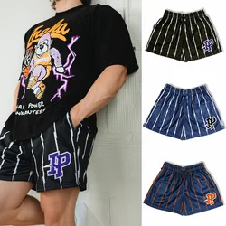 Inaka Power Men Shorts Workout Mesh Double Layer Embroidery Logo Basketball Men's Shorts Outdoor Running Shorts