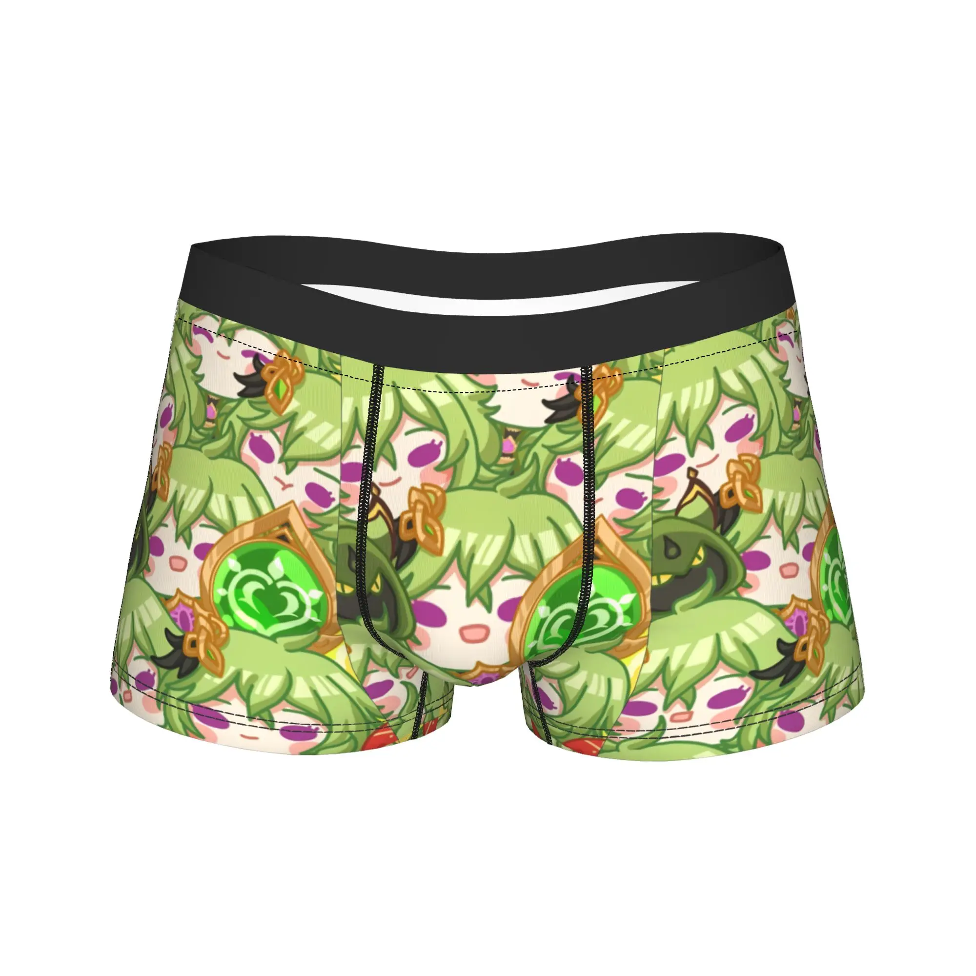 Genshin Impact Game Printed Underwear  Novelty Panties Design Shorts Briefs For Men Pouch Plus Size Boxer Shorts