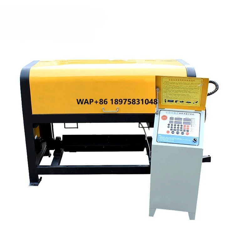 steel bar automatic straightening and cutting machine PLC control remote control 15kw