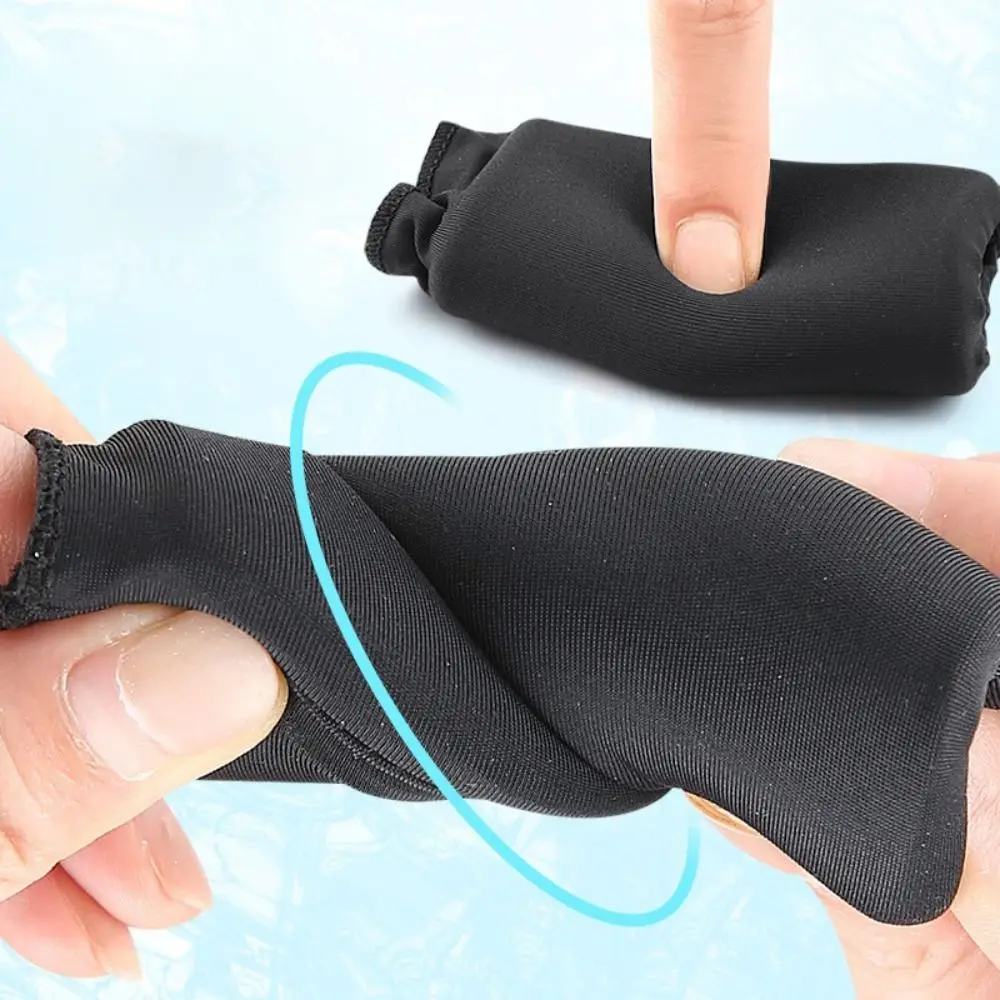 Professional Flexible Compression Gel Finger Sleeves Gel Sponge Elastic Finger Ice Pack Soft Comfortable Finger Splint Recovery