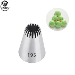 Bakery Cake Decorating Cupcake Stainless Steel Pastry Tips Icing Piping Nozzles Flower Nozzle Ice Cream Tool Baking Mold (195)