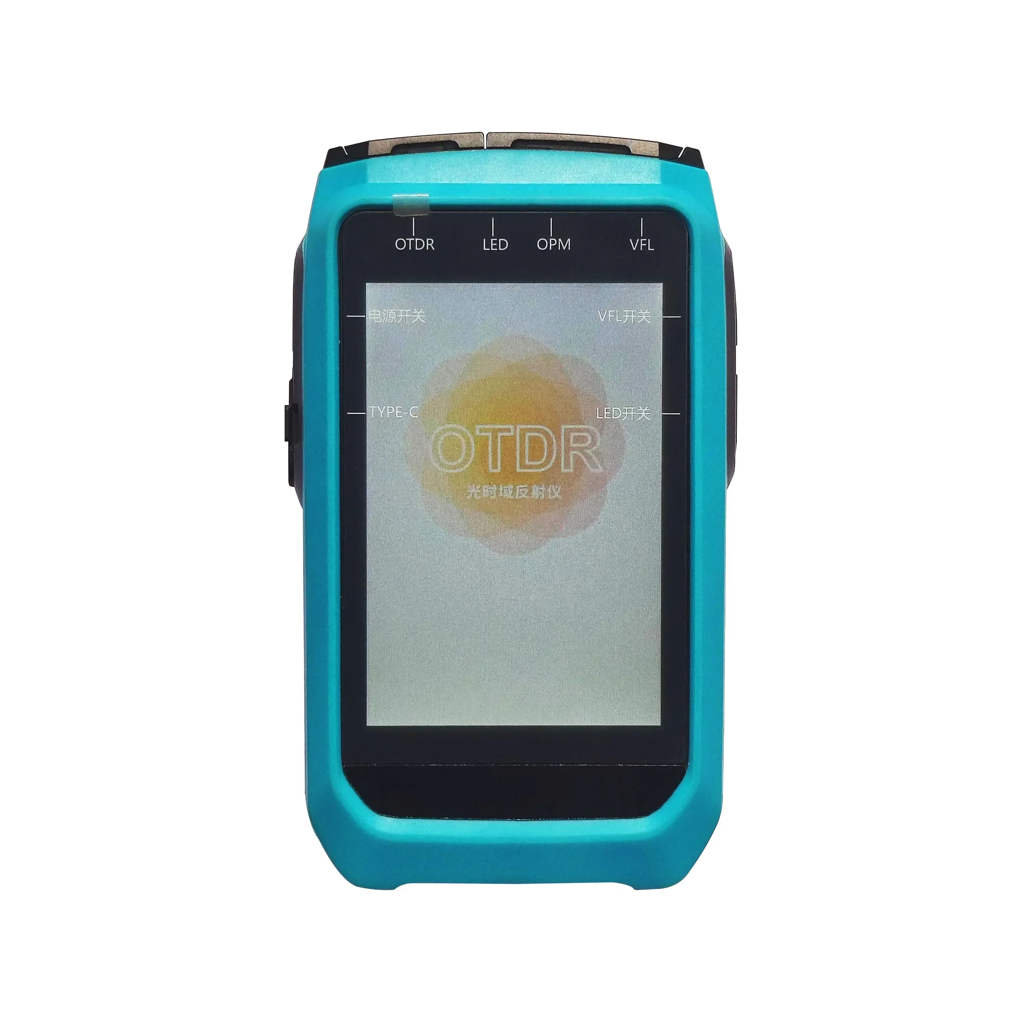2025Handheld smart OTDR 6 in 1 mini optical time-domain reflectometer fiber optic otdr