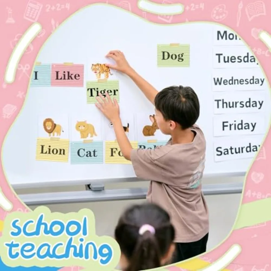 Gekleurde indexkaarten 3x5 inch flashcards met ring 4 kleuren zwaar gewicht gevoerde gelinieerde notitiekaarten voor studeren op kantoor, school en ho