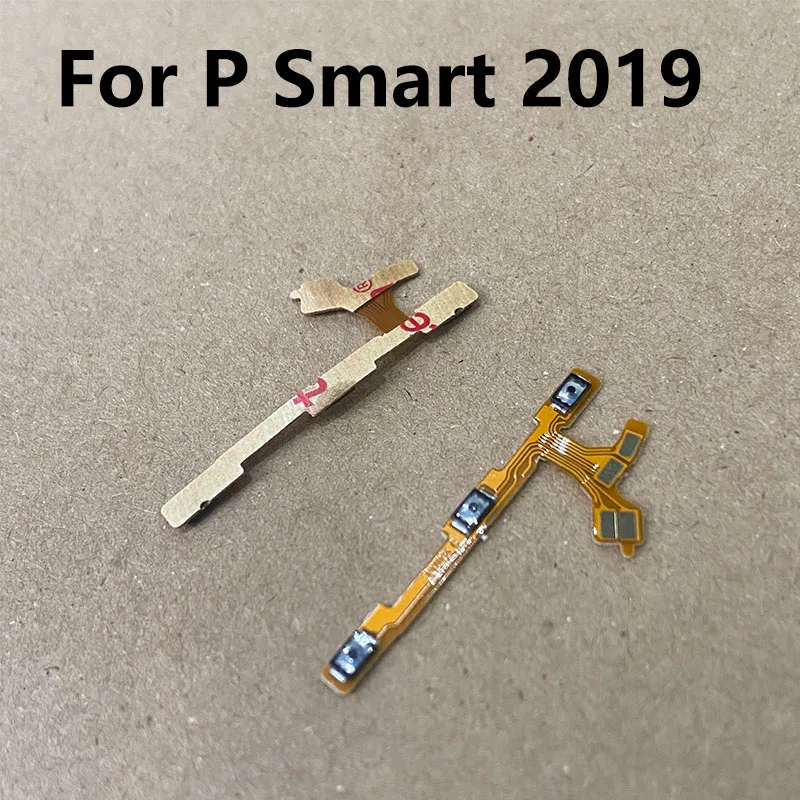 For Huawei P Smart 2019 Power Volume Side Button Key Flex Cable Switch Flex Cable Smartphone Replacement Parts