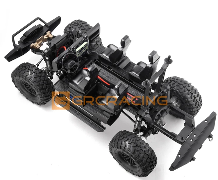 Simulation Plastic Interior in The Control Seat Suit Modification for 1/10 RC Crawler Car Traxxas TRX4 Land Rover Defender Parts