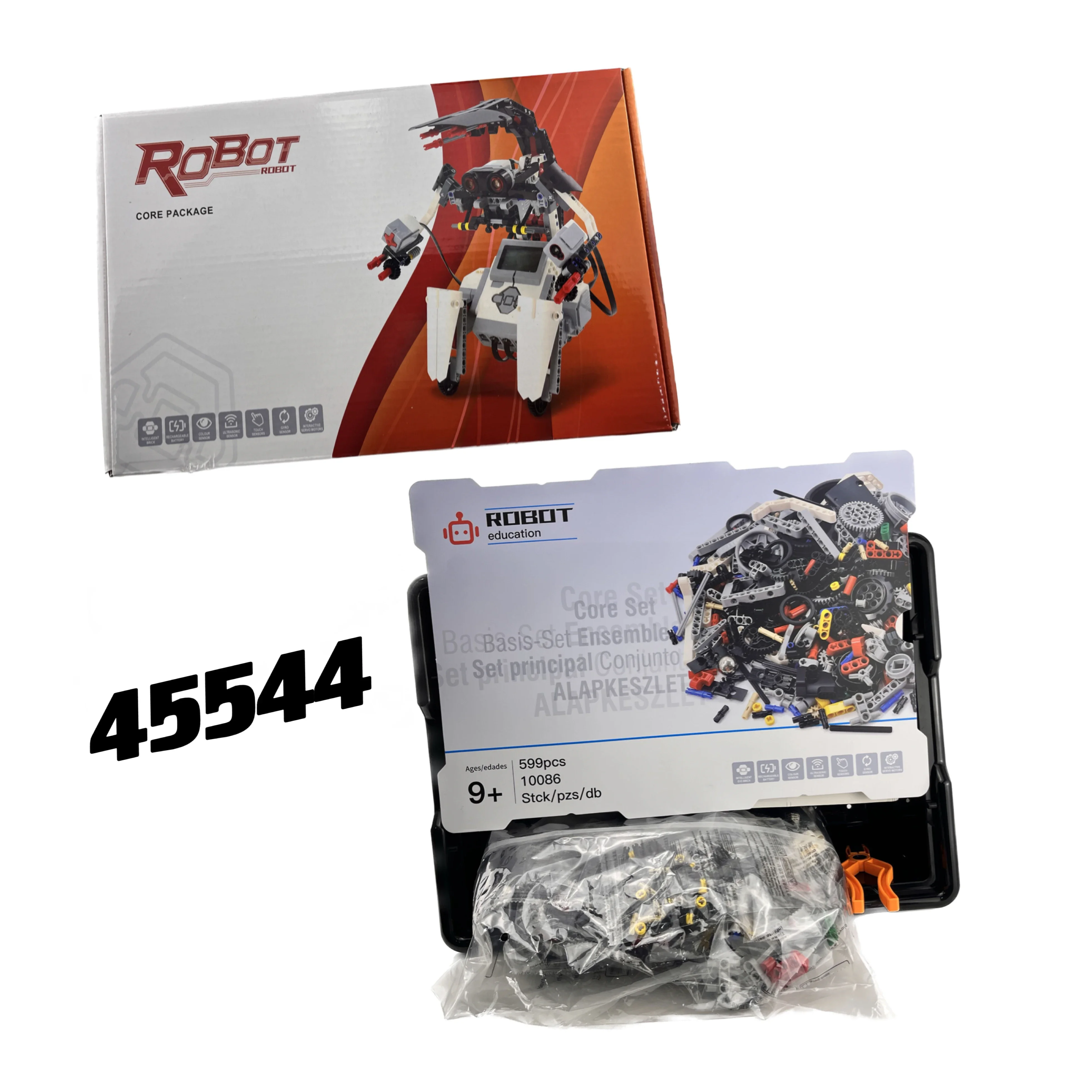 2024 High-Tech Ev3 core set Robot Kit Toys Diy Eletronic Programmable Educational kit No.45544