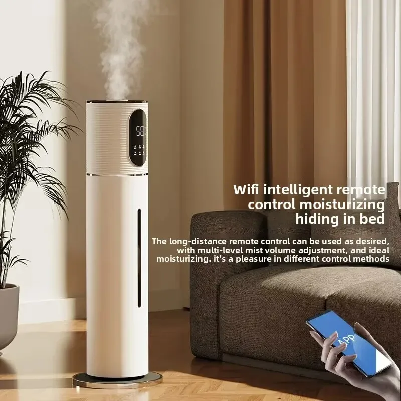 

【Best Choice】100-240V 8L Home Floor Humidifier Mother-Infant Mute One-Button Sleep Mode Intelligent Constant Humidity Low Noise
