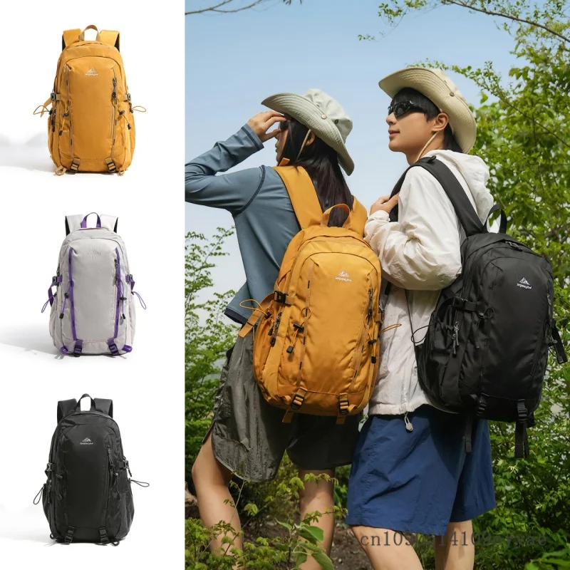 

30L Outdoor Waterproof Hiking Backpack Lightweight Large Capacity Mountain Climbing Travel Sports Unisex Double Shoulder Bag