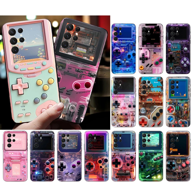 CHILDHOOD GAME CONSOLE Phone Case For S24 S23 S22 S21 S20 Ultra S20 S22 S21 S23 S20 FE S24 Plus