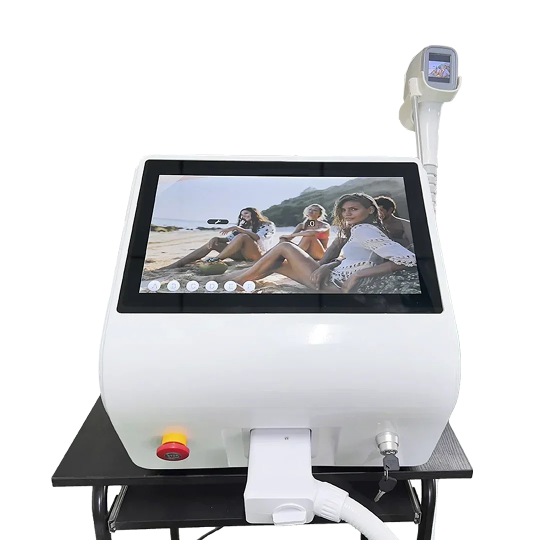 2025 Professionele 808nm Diode Ontharing Machine 808 755 1064 Permanente Haar Remover Apparatuur Pijnloos Lichaam Epilator Apparaat