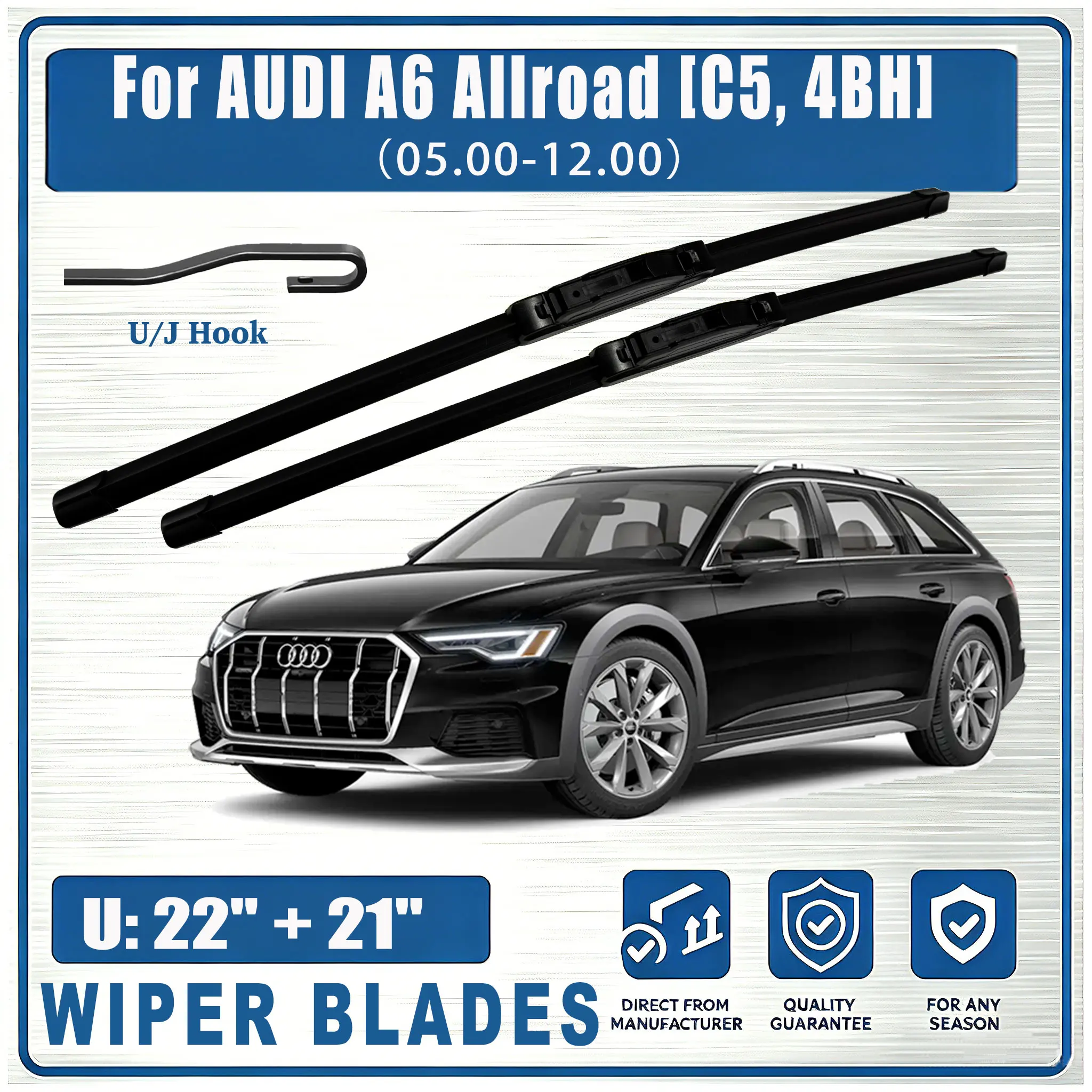 For AUDI A6 Allroad [C5, 4BH] 2000-2005 560mm Front E U 22