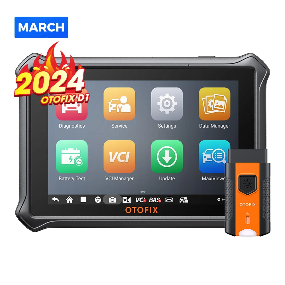 

OTOFIX D1 OBDII Bluetooth Automotive Scanner Tool All System OBD2 Bidirectional Diagnostic Analyzer WiFi 2-Year Free Update SDK