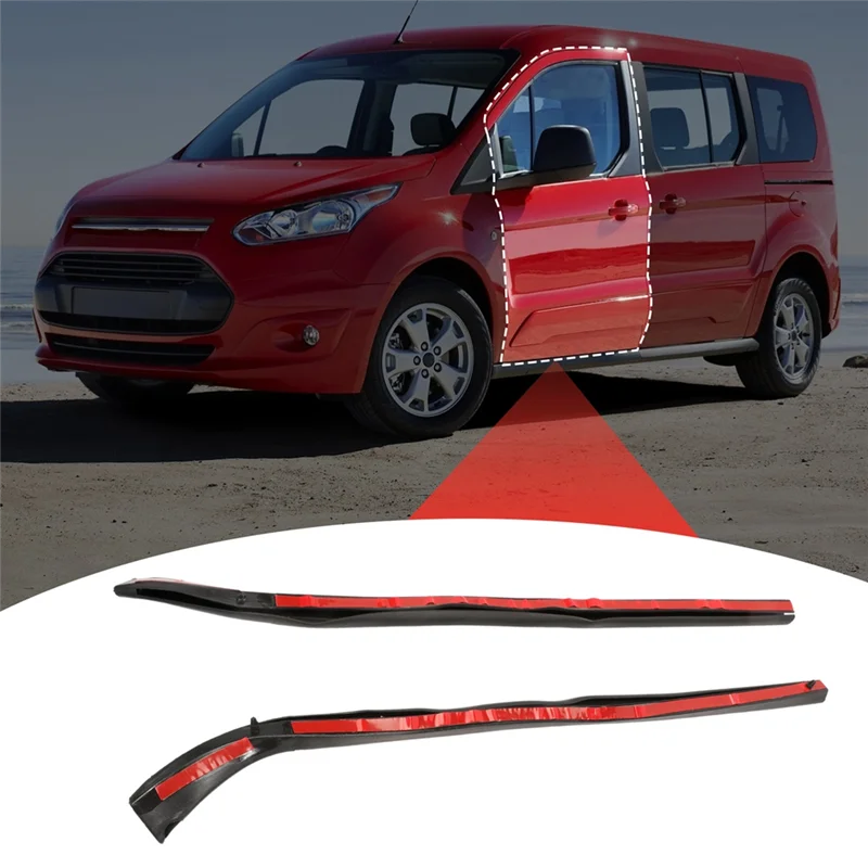แถบกันลมประตูหน้าสำหรับรถฟอร์ดทรานสิท MK7 ทัวร์นีโอ 9C11-V51401-AD แถบปิดผนึกกระจกรถยนต์