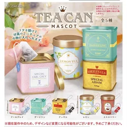 J.DREAM Candy Japan Gashapon Figure Anime Cute Miniature Tea Can Model Keychain Kawaii Capsule Toys Doll Decoration Gift