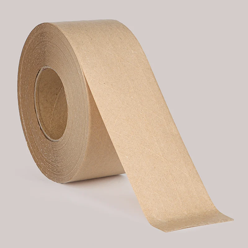 

Wet kraft paper tape with thread stickers high adhesion writing box sealing photo frame fixing model foreign trade decoration