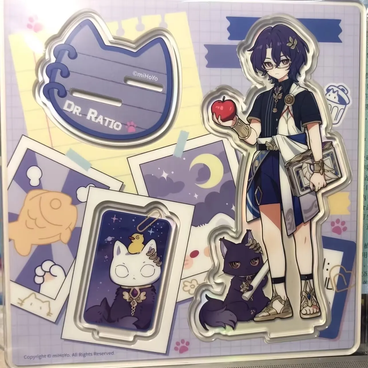 「バースト：スターレール」ゲーム「ドクター・リサ・マリコ・サンド・ゴールド」アクリル自作スタンディングサインフィギュア Gu Zi スタンディングサイン