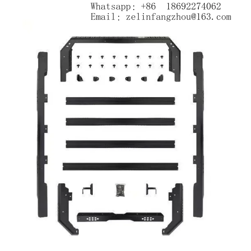 

Factory Hot-selling Aluminum-magnesium Alloy Roof Rack + Ladder, Suitable For GWM Tank 300 Accessories