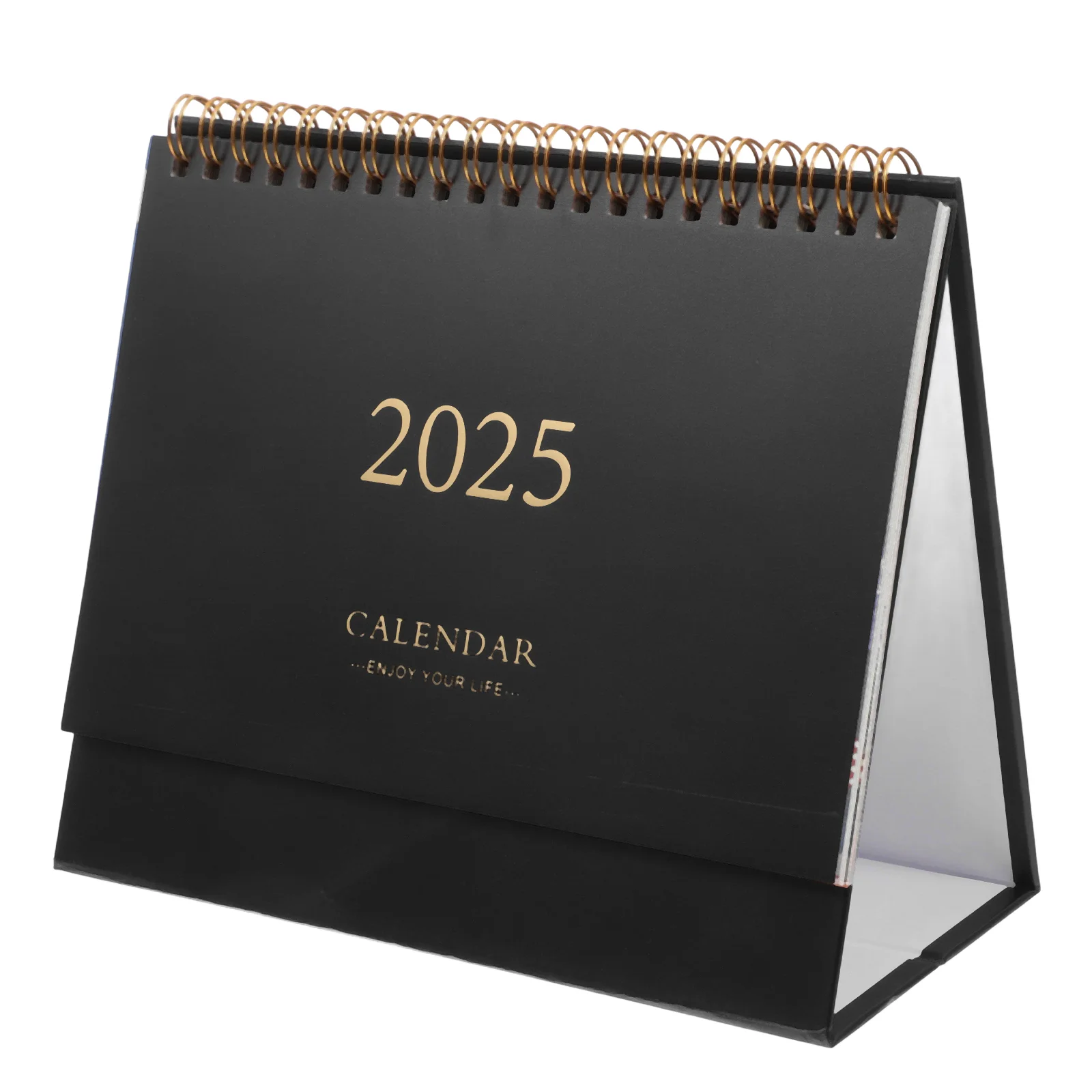 

2025 Calendar Digital Desk Small Retro Table Flip Number Paper Desktop for Decor Aesthetic Office