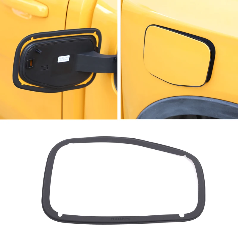 

For Ford Ranger T9 2023 2024 2025 Car Sealing Strip Fuel Tank Seal Strips Fuel Tank Cover Rubber Waterproof Styling Accessory