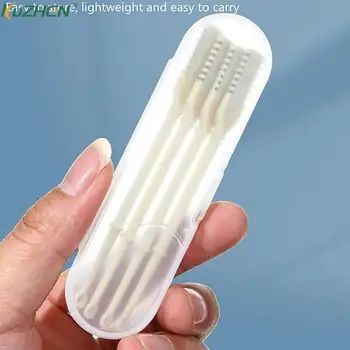 ポータブル鼻トリマー,360度回転,ダブルヘッド,洗える,安全な式,脱毛アクセサリー,1個