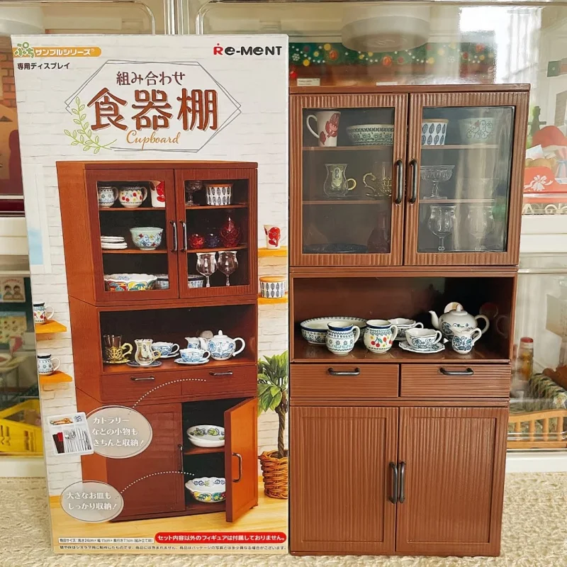 Ensemble de salle à manger de cuisine de rêve, scène Miniature, armoire de rangement combinée, jouet décoratif, boîte aveugle, article de collection, nouvelle collection