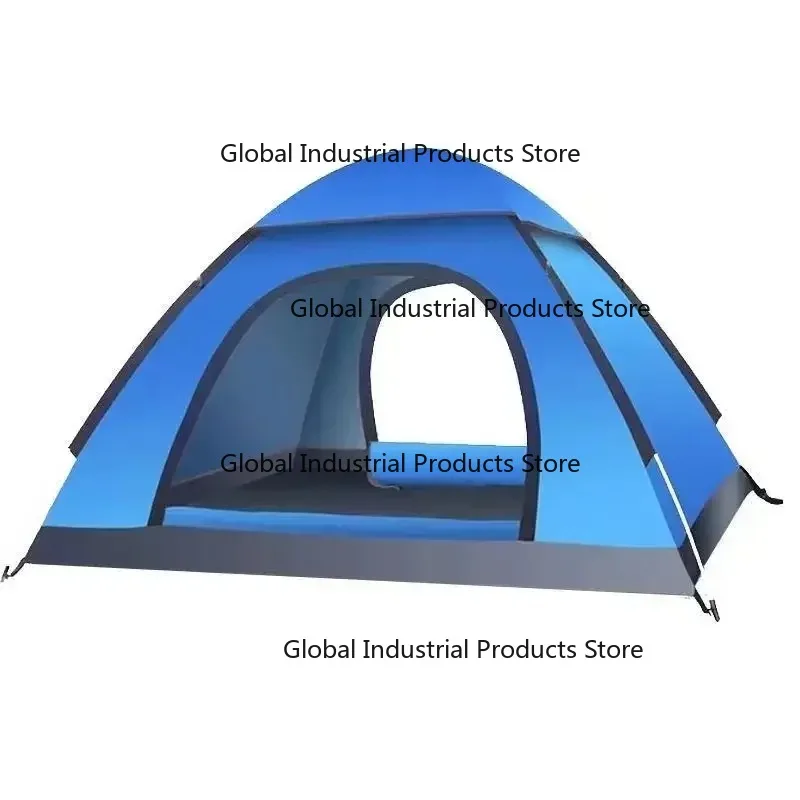 

Thick tent outdoor camping Thickened 3-4 person single beach tent camping Rainproof, sunscreen and windproof overnight