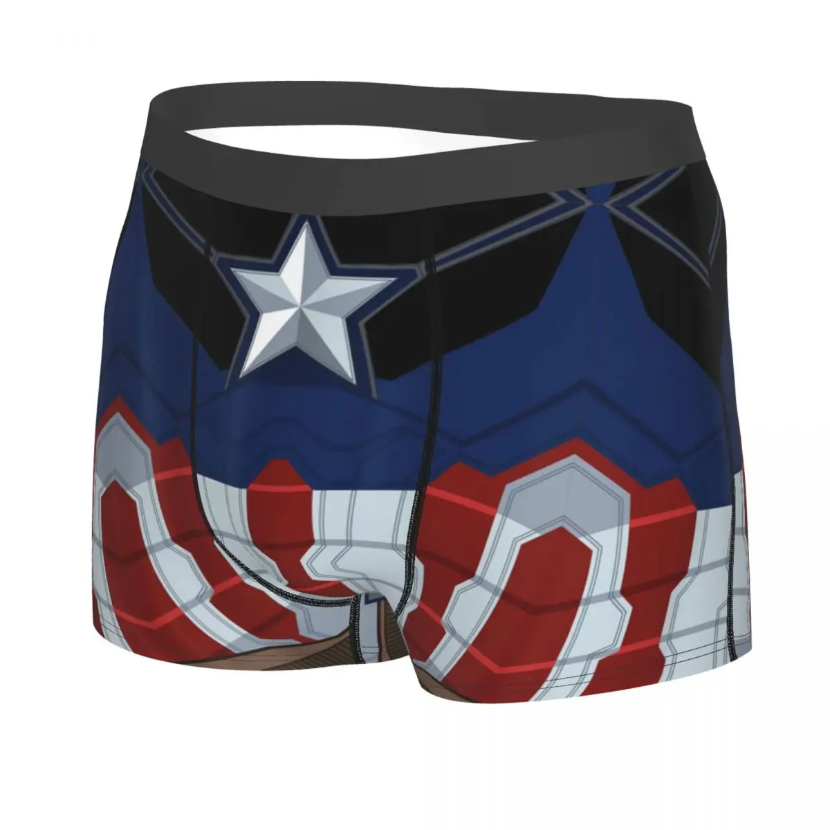 Benutzer definierte Captain America Boxershorts Herren Slips Unterwäsche Neuheit Unterhosen