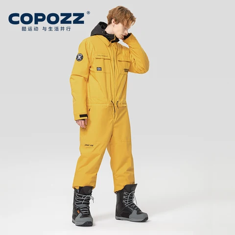 COPOZZ Зимний лыжный костюм для взрослых из полиэстера