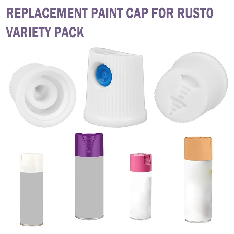 Spray-Paint Caps-New Cap-Spray Can Nozzle-Spray Paint Nozzles For Rusto Spray-Graffiti Art Supplies, 25Pack