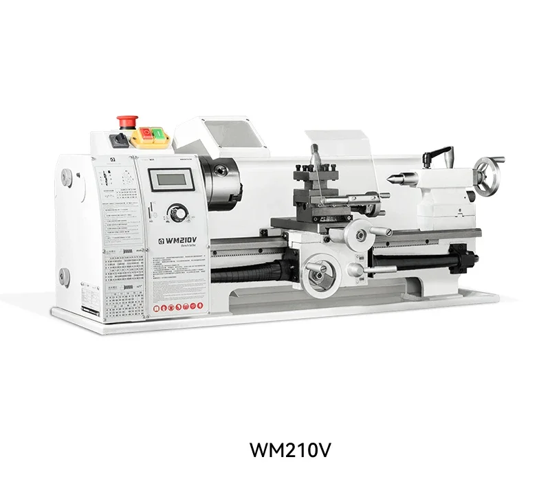 WM210V Small Mini Lath Machine Hobby DIY  Metal Bench Lathe Machine with Factory Price