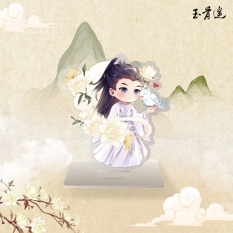 

Yu Gu Yao Q Edition Shiying Figure Yuguyao Standing Props Shiyng Zhuyan Figures Acrylic Set The Table Top Decoration