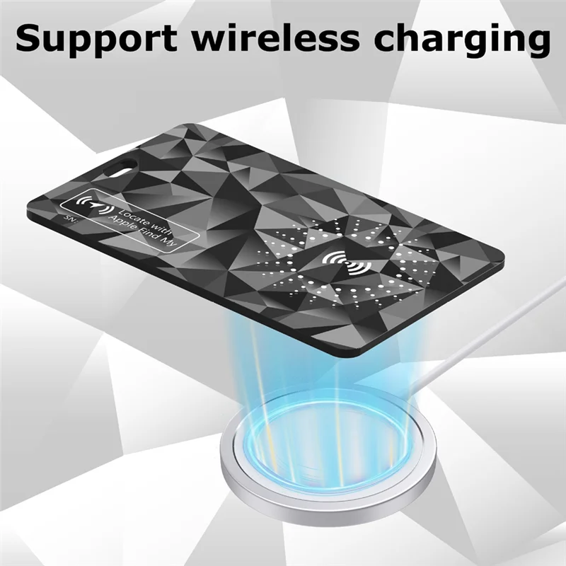 

-A99Z Ultra Slim Tracking Card Wallet Anti-Loss Card For Find My Ultra Thin Tracker