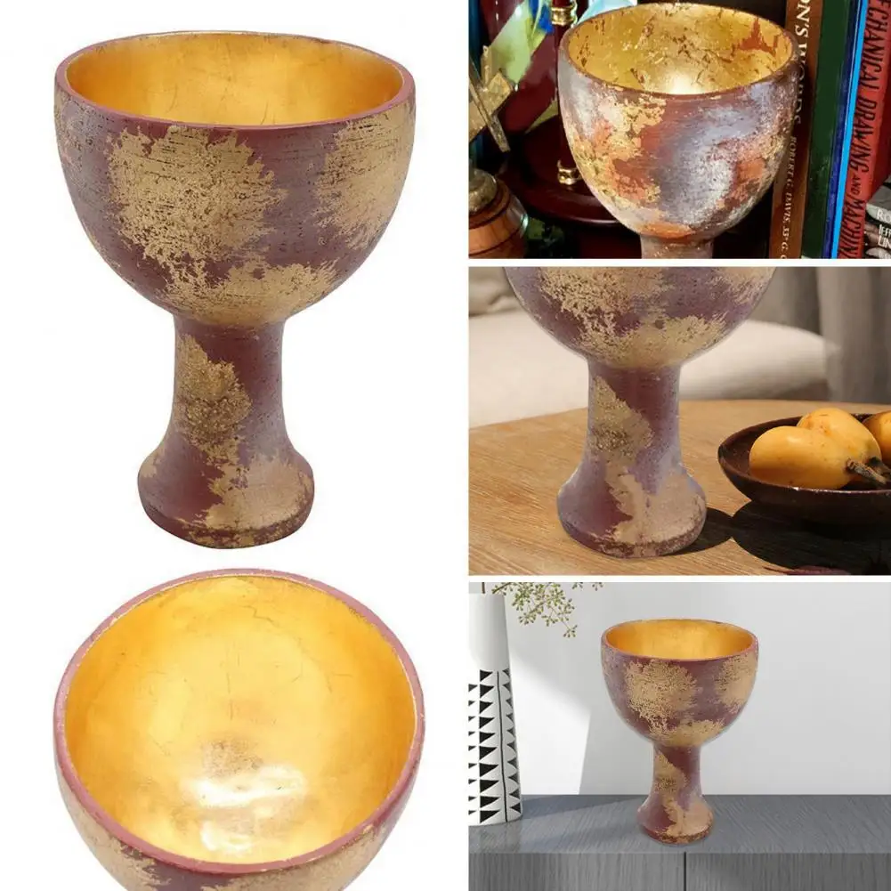 Indiana Jones Holy Grail Cup Decor Resin Crafts For Halloween Role-Playing Props Decorations for Indiana Jones Fans