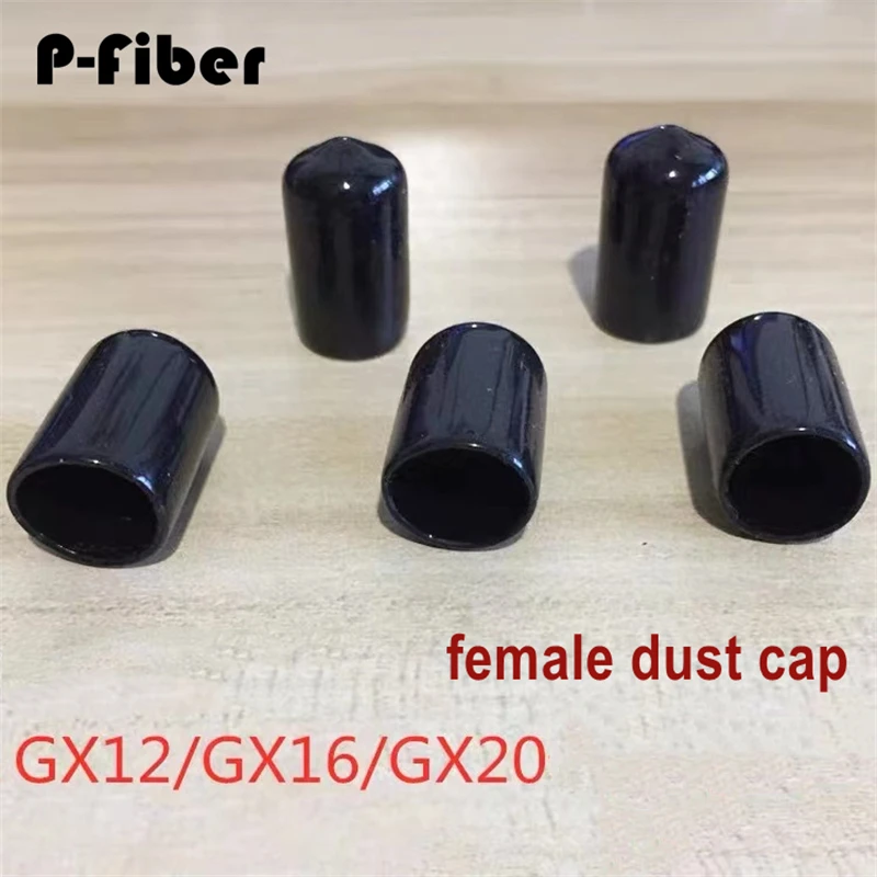 dust cover gx12/gx16/gx20 10pcs female waterproof cover connector dust cap Aviation plug socket