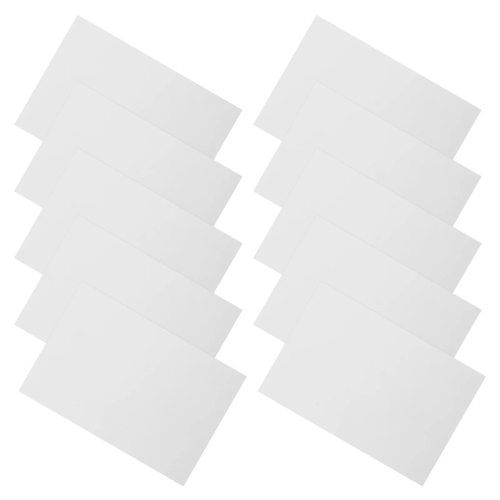 100Pcs Thick White Cardstock Blank Sheets for DIY Postcards Invitations Greeting Cards Writing Drawing Craft Projects